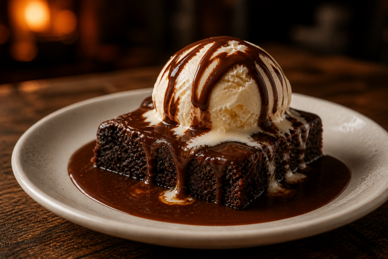 Warm Chocolate Brownie
