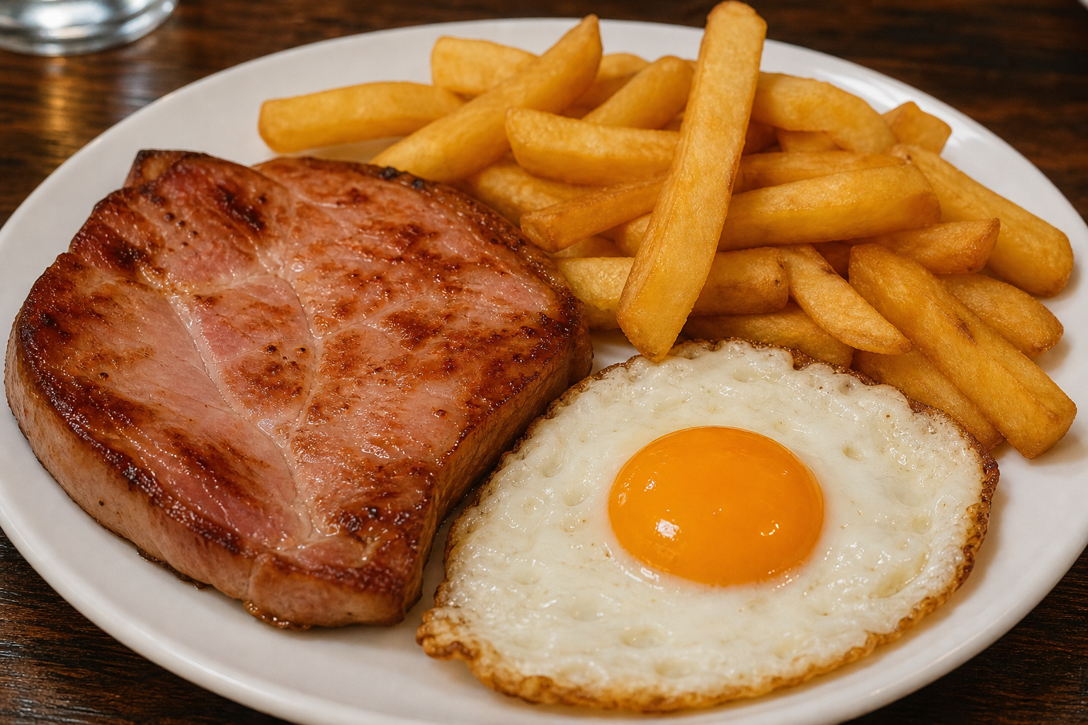 Ham, Egg & Chips